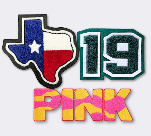 Embroidered Chenille Patches